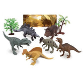 8Pcs Miniature Dinosaurs Play Set For Kids - Assorted